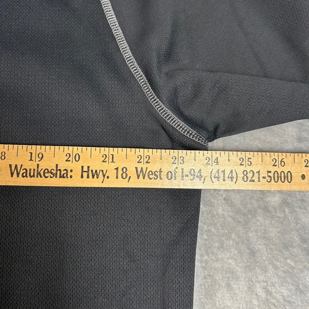 John Deere Mens Black Performance Hoodie Hard Work Made Easier Graphic Large - Picture 5 of 5
